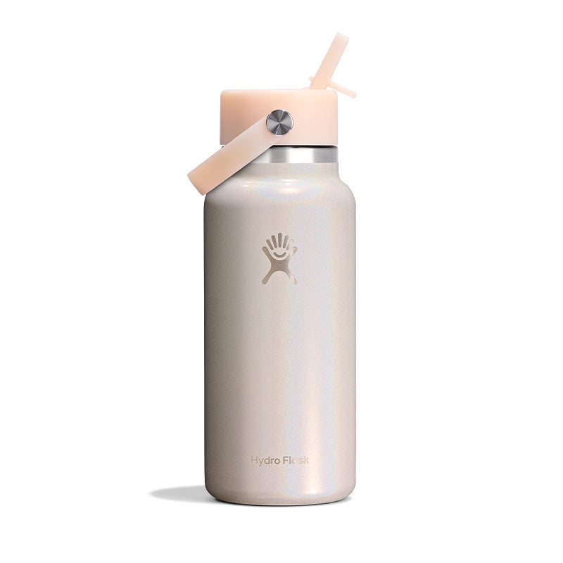 Hydro Flask 32 oz Wide Mouth Flex Straw Glimmer Collection