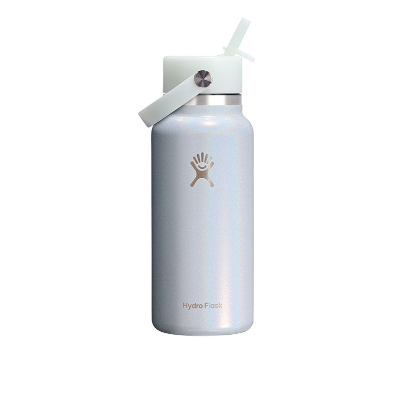 Hydro Flask 32 oz Wide Mouth Flex Straw Glimmer Collection