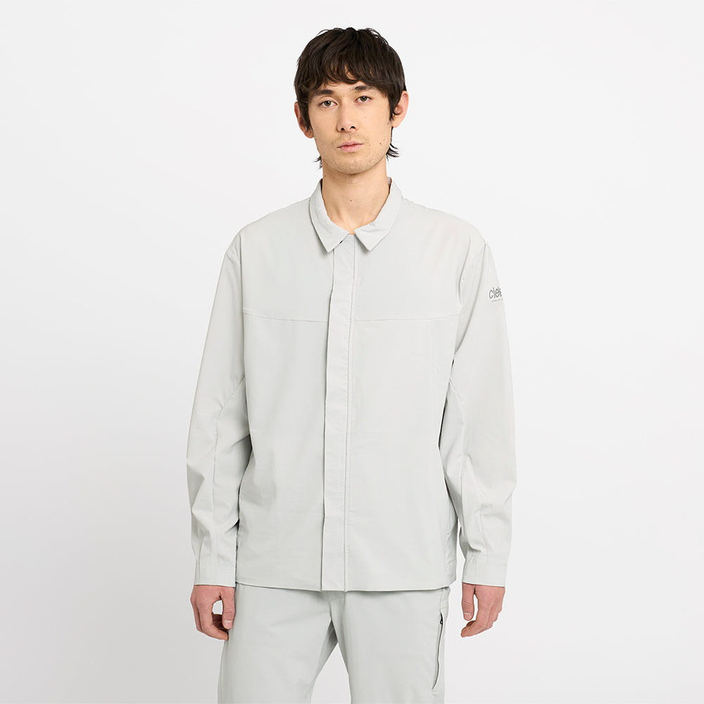 Ciele Athletics M CCJacket - Light Grey シエルアスレチックス メンズ シーシージャケット ライトグレー