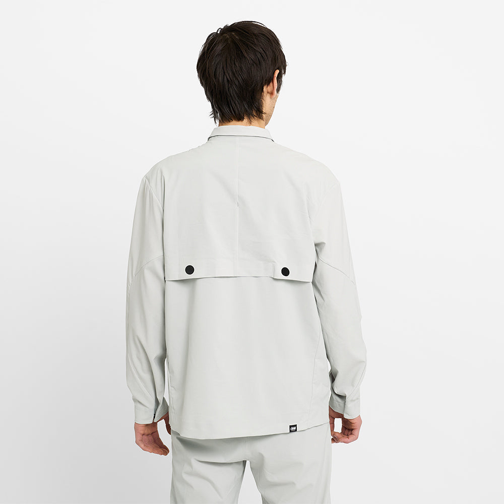 Ciele Athletics M CCJacket - Light Grey シエルアスレチックス メンズ シーシージャケット ライトグレー