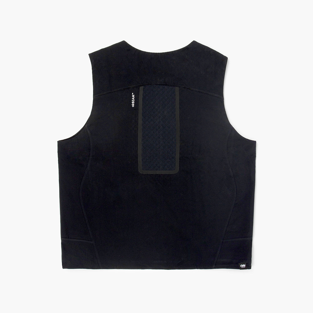 Ciele Athletics M DTSVest - Black - MENS シエルアスレチックス メンズ ディーティーエス ベスト ブラック