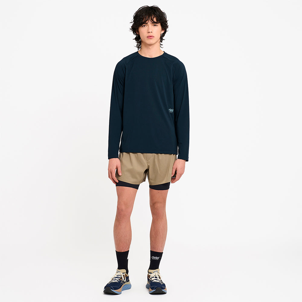 Ciele Athletics M DLYLongsleeve - Deep Space - MENS シエルアスレチックス メンズ ディーエルワイ ロングスリーブ ディープスペース
