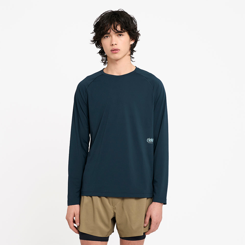 Ciele Athletics M DLYLongsleeve - Deep Space - MENS シエルアスレチックス メンズ ディーエルワイ ロングスリーブ ディープスペース