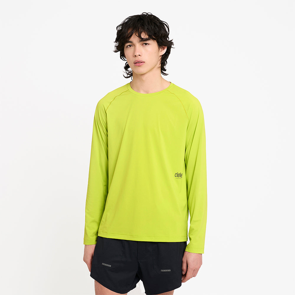 Ciele Athletics M DLYLongsleeve - Lime Green - MENS シエルアスレチックス メンズ ディーエルワイ ロングスリーブ ライムグリーン