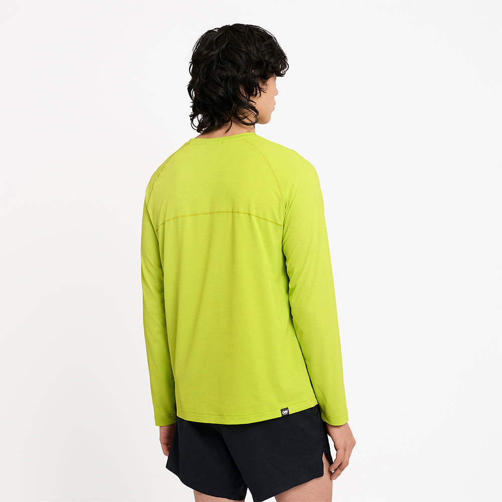 Ciele Athletics M DLYLongsleeve - Lime Green - MENS シエルアスレチックス メンズ ディーエルワイ ロングスリーブ ライムグリーン