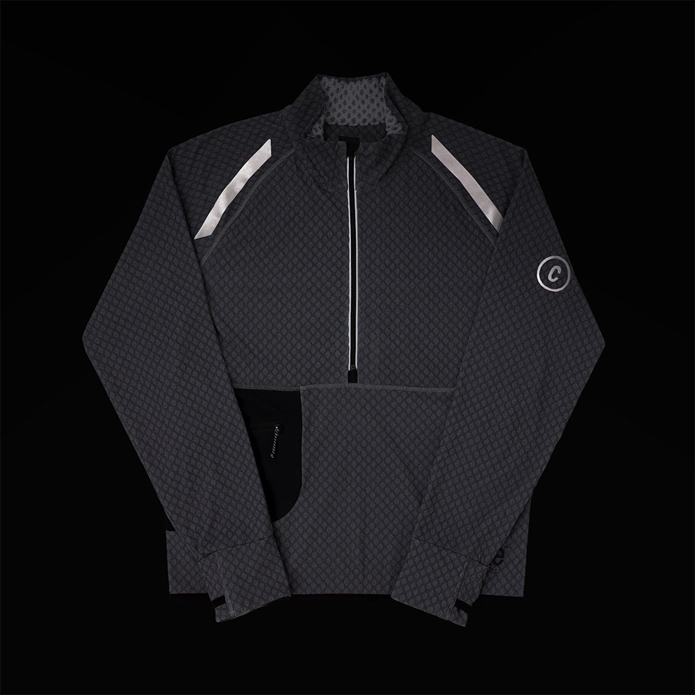 Ciele Athletics M VLVHalfzip - Nite Rite - MENS シエルアスレチックス メンズ ブイエルブイ ハーフジップ ナイトライト