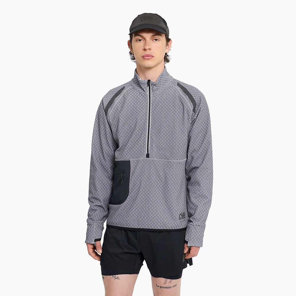 Ciele Athletics M VLVHalfzip - Nite Rite - MENS シエルアスレチックス メンズ ブイエルブイ ハーフジップ ナイトライト