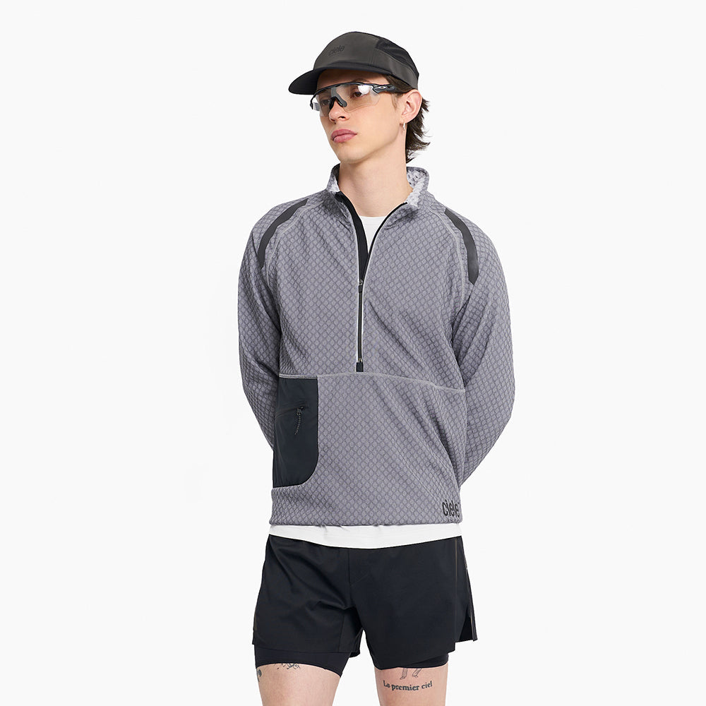 Ciele Athletics M VLVHalfzip - Nite Rite - MENS シエルアスレチックス メンズ ブイエルブイ ハーフジップ ナイトライト