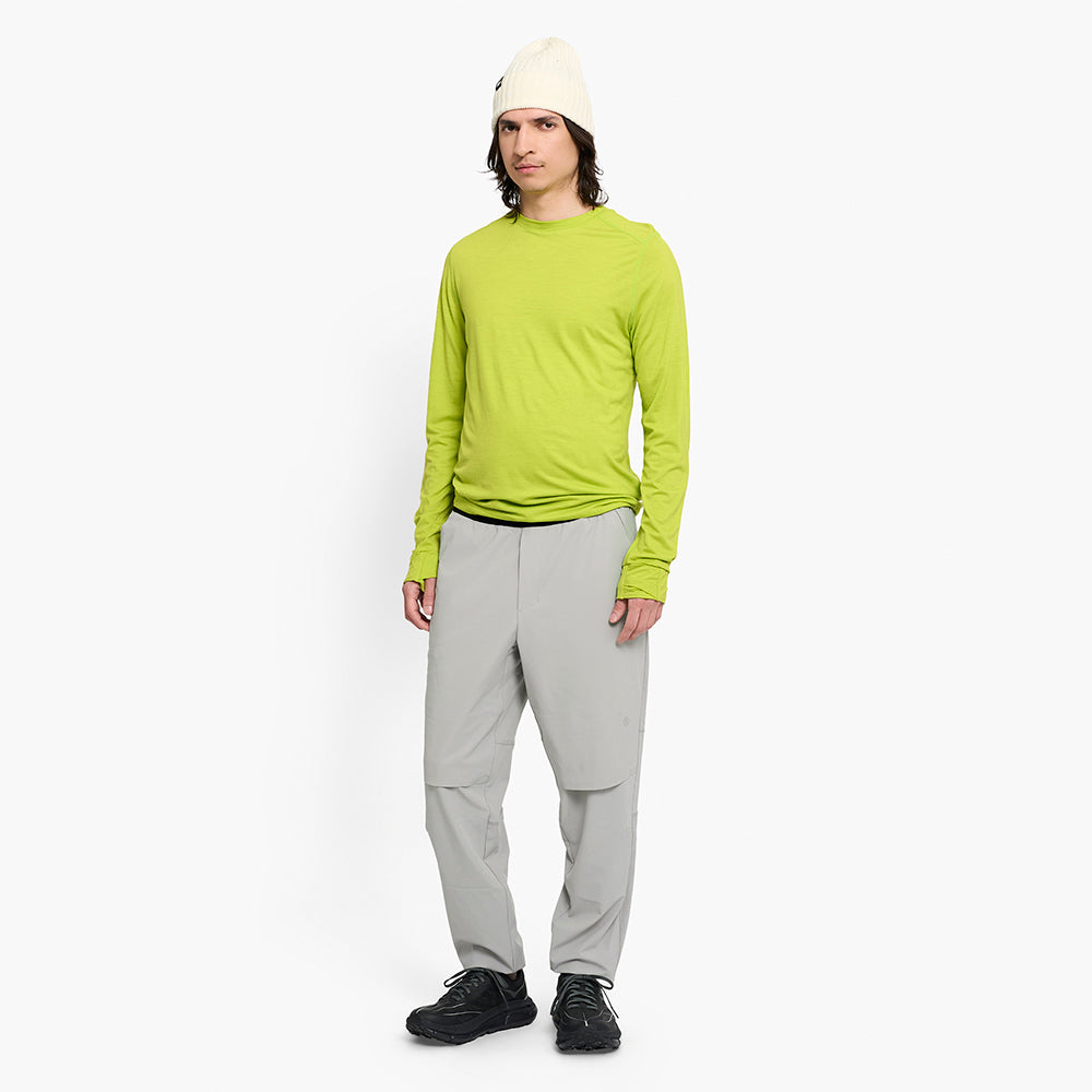 Ciele Athletics M HLSLongsleeve - Lime Green - MENS シエルアスレチックス メンズ エイチエルエスロングスリーブ ライムグリーン