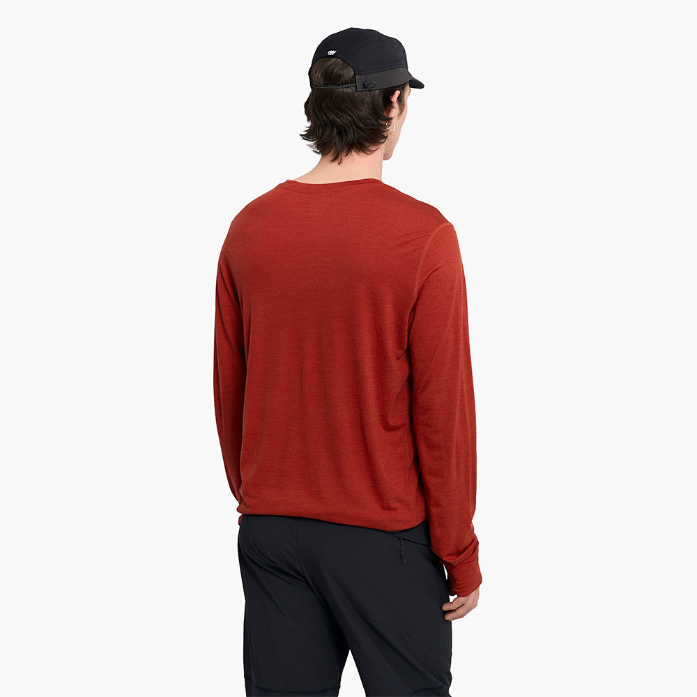 Ciele Athletics M HLSLongsleeve - Clay - MENS シエルアスレチックス メンズ エイチエルエスロングスリーブ クレイ