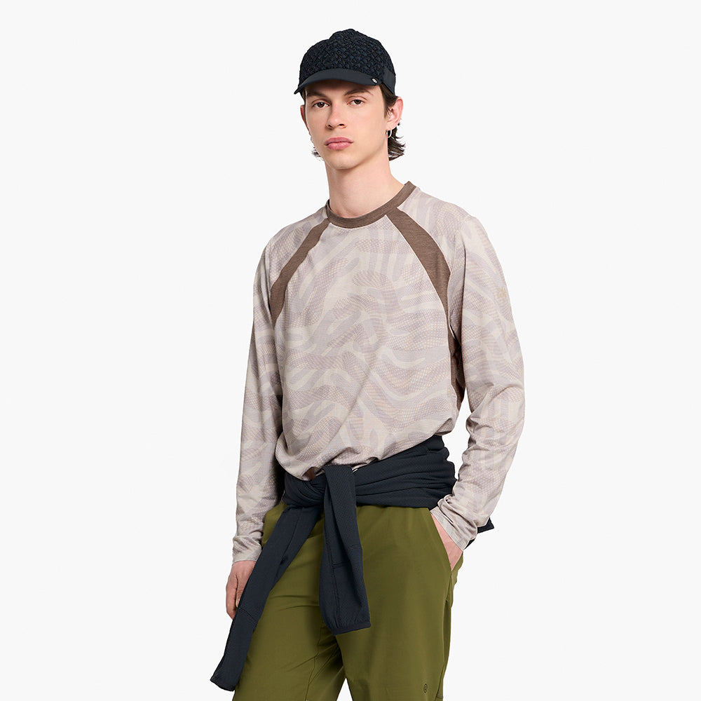 Ciele Athletics M WRPLongsleeve - Zeeb Vanilla - MENS シエルアスレチックス メンズ ダブリューアールピー ロングスリーブ ジーブバニラ