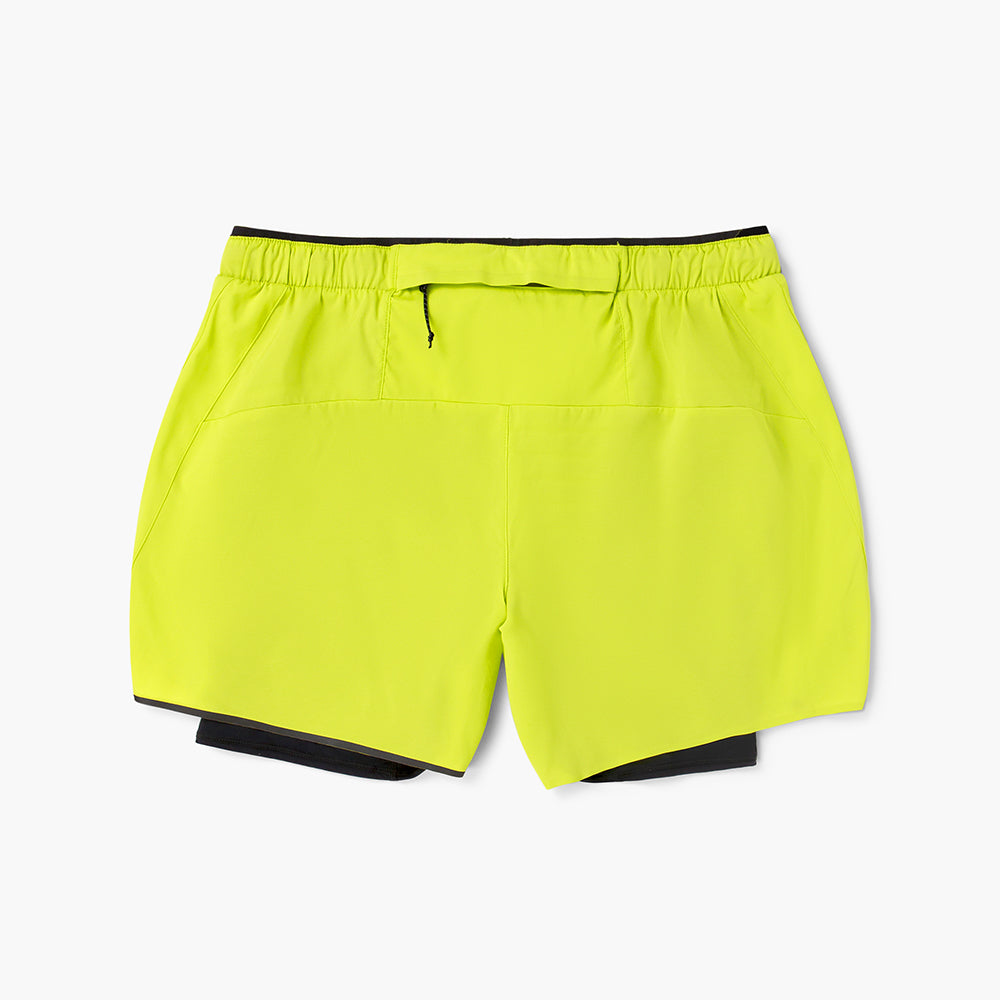 Ciele Athletics M DLYShort 5" Long Brief - Lime Green - MENS シエルアスレチックス エヌ ディーエルワイショーツ 5インチ ブリーフ ライムグリーン メンズ