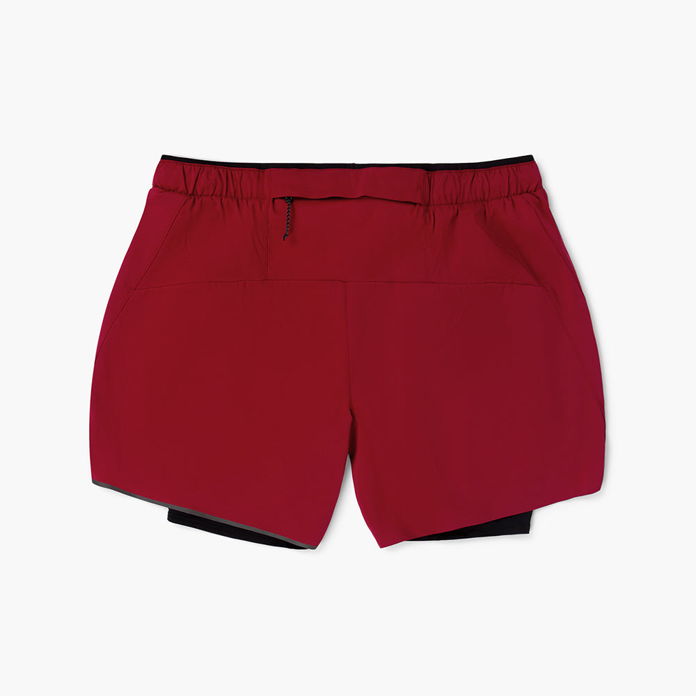 Ciele Athletics M DLYShort 5” Brief - Merlot - MENS シエルアスレチックス エヌ ディーエルワイショーツ 5インチ ブリーフ メルロー メンズ