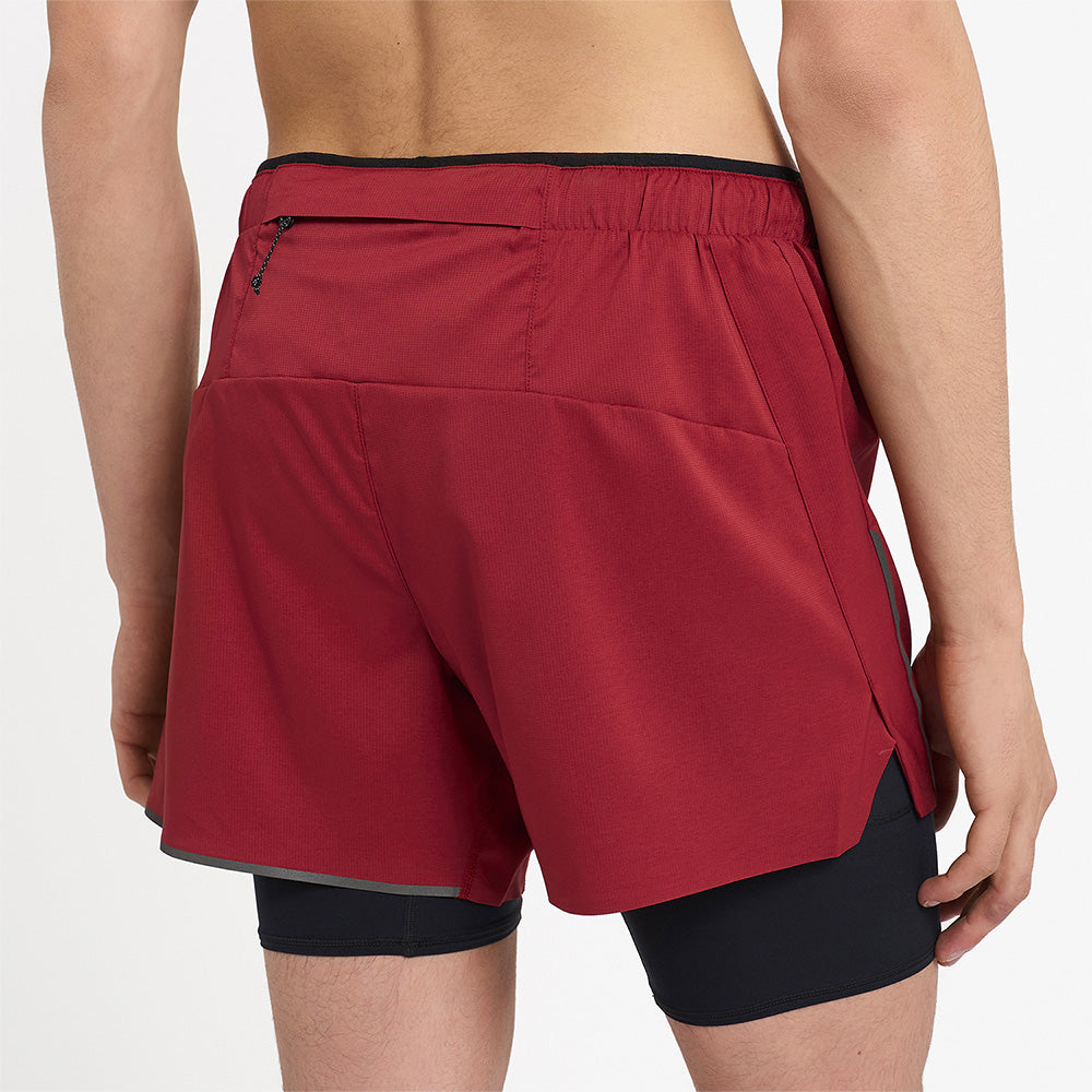 Ciele Athletics M DLYShort 5” Brief - Merlot - MENS シエルアスレチックス エヌ ディーエルワイショーツ 5インチ ブリーフ メルロー メンズ
