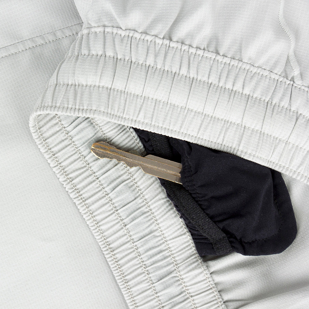 Ciele Athletics M TRNShort 7" Linerless - Light Grey - MENS シエルアスレチックス エム ティーアールエヌショーツ 7インチ ライナーレス ライトグレー メンズ