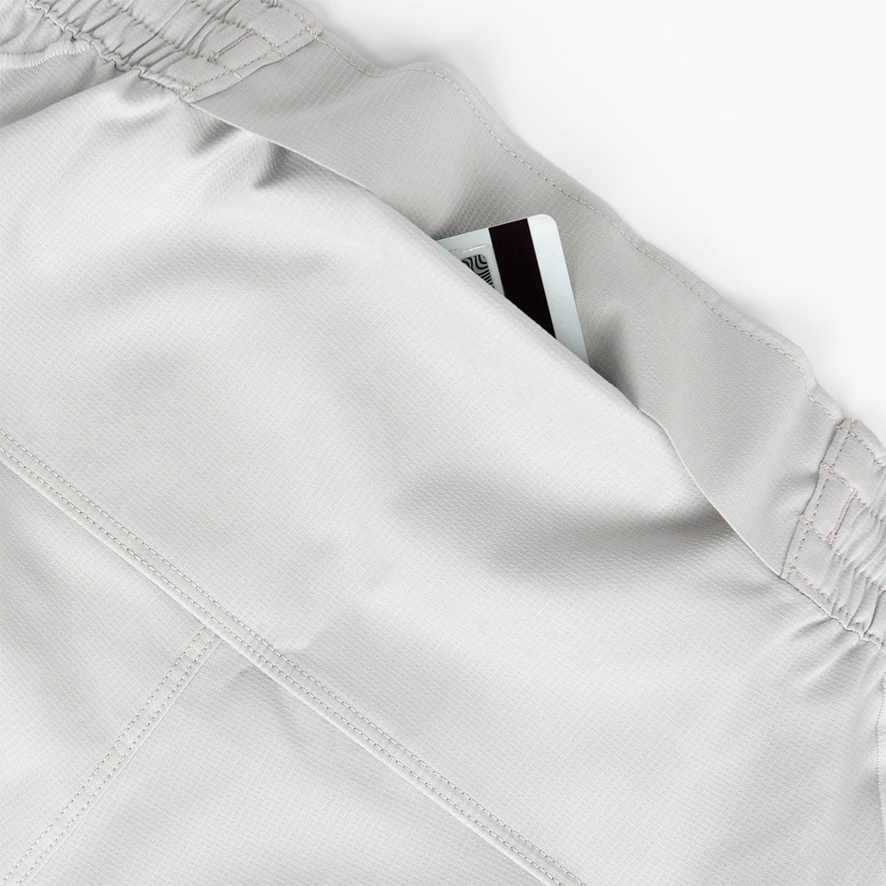 Ciele Athletics M TRNShort 7" Linerless - Light Grey - MENS シエルアスレチックス エム ティーアールエヌショーツ 7インチ ライナーレス ライトグレー メンズ