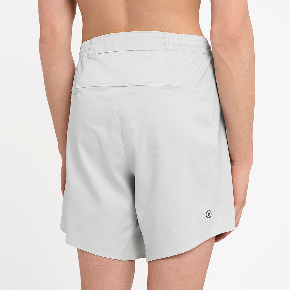 Ciele Athletics M TRNShort 7" Linerless - Light Grey - MENS シエルアスレチックス エム ティーアールエヌショーツ 7インチ ライナーレス ライトグレー メンズ