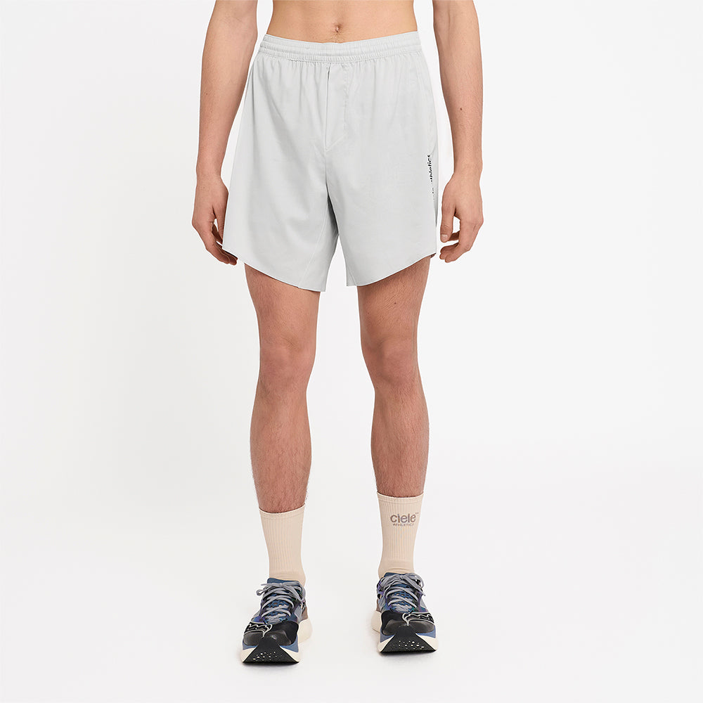 Ciele Athletics M TRNShort 7" Linerless - Light Grey - MENS シエルアスレチックス エム ティーアールエヌショーツ 7インチ ライナーレス ライトグレー メンズ