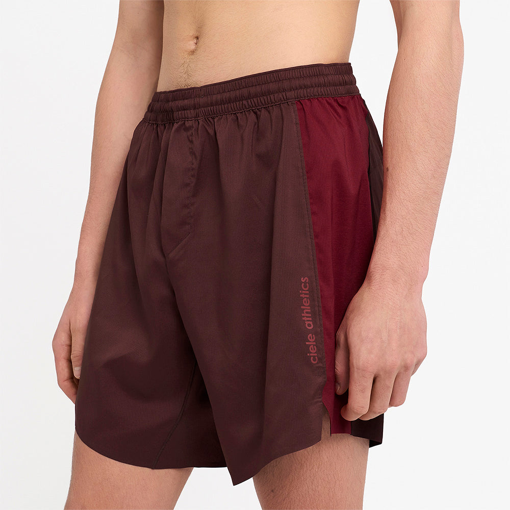 Ciele Athletics M TRNShort 7" Linerless - Dark Wine Red - MENS シエルアスレチックス エム ティーアールエヌショーツ 7インチ ライナーレス ダークワインレッド メンズ