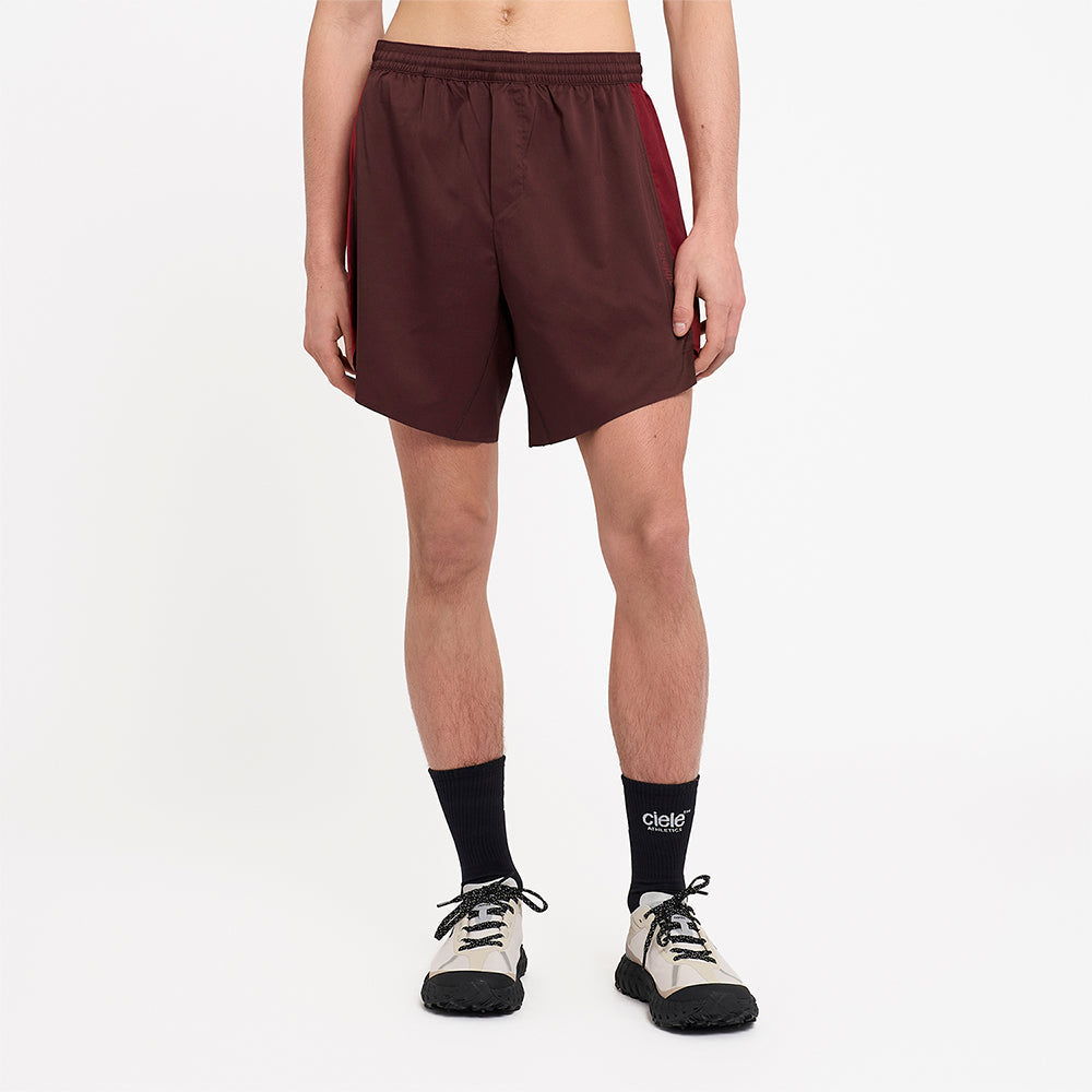 Ciele Athletics M TRNShort 7" Linerless - Dark Wine Red - MENS シエルアスレチックス エム ティーアールエヌショーツ 7インチ ライナーレス ダークワインレッド メンズ