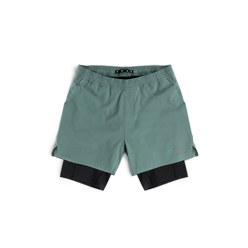 Ciele Athletics M WRKShort - Silver Pine シエルアスレチックス メンズ ダブリューアールケーショーツ シルバーパイン