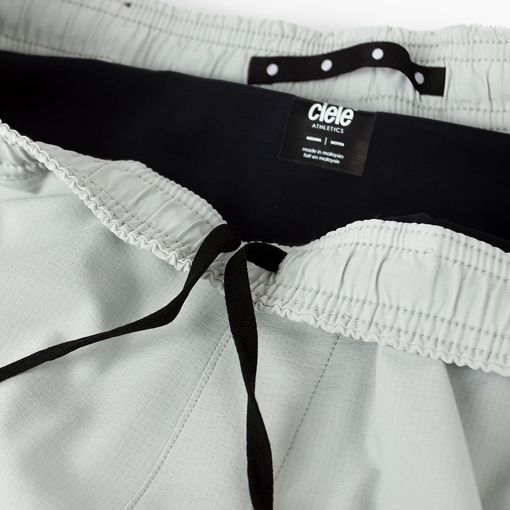 Ciele Athletics M WRKShort - Light Grey シエルアスレチックス メンズ ダブリューアールケーショーツ ライトグレー
