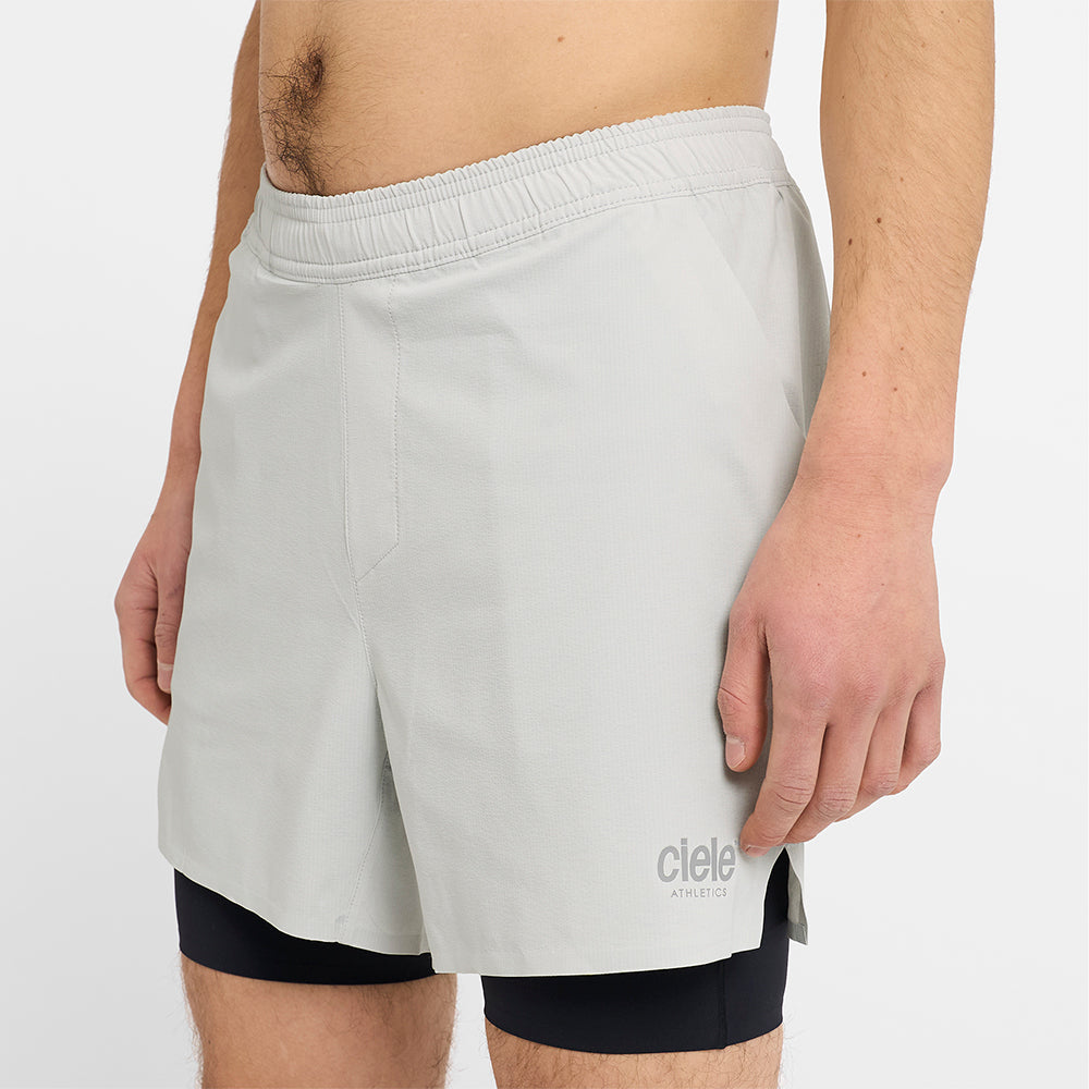 Ciele Athletics M WRKShort - Light Grey シエルアスレチックス メンズ ダブリューアールケーショーツ ライトグレー