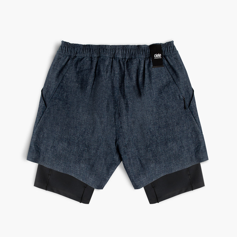 Ciele Athletics M WRKShort - Denim シエルアスレチックス メンズ ダブリューアールケーショーツ デニム