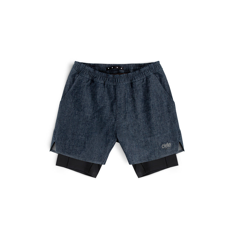 Ciele Athletics M WRKShort - Denim シエルアスレチックス メンズ ダブリューアールケーショーツ デニム