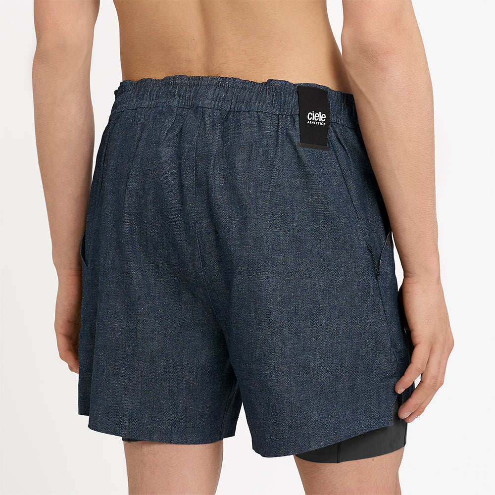 Ciele Athletics M WRKShort - Denim シエルアスレチックス メンズ ダブリューアールケーショーツ デニム