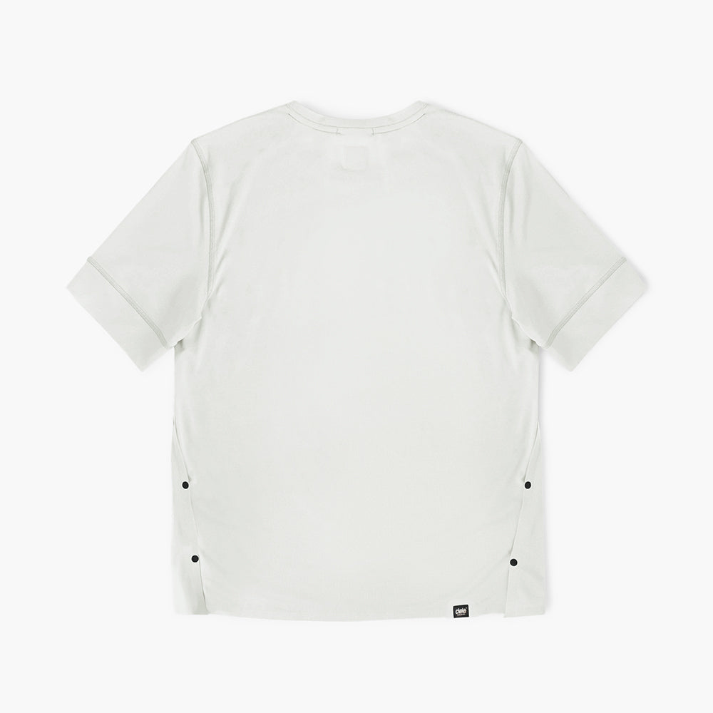 Ciele Athletics M FSTTShirt - Light Grey - MENS シエルアスレチックス エム エフエスティーティーシャツ ライトグレー メンズ