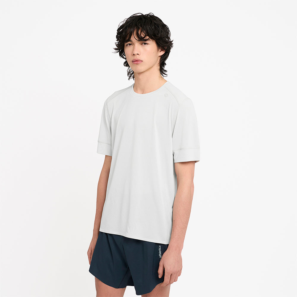 Ciele Athletics M FSTTShirt - Light Grey - MENS シエルアスレチックス エム エフエスティーティーシャツ ライトグレー メンズ