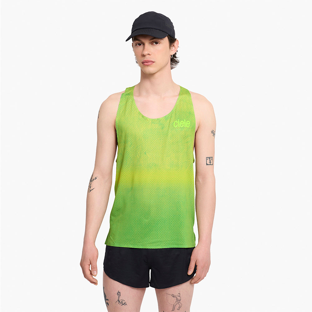 Ciele Athletics M RDSinglet - Horizon Acid - MENS シエルアスレチックス メンズ アールディーシングレット エリート ホライゾンアシッド