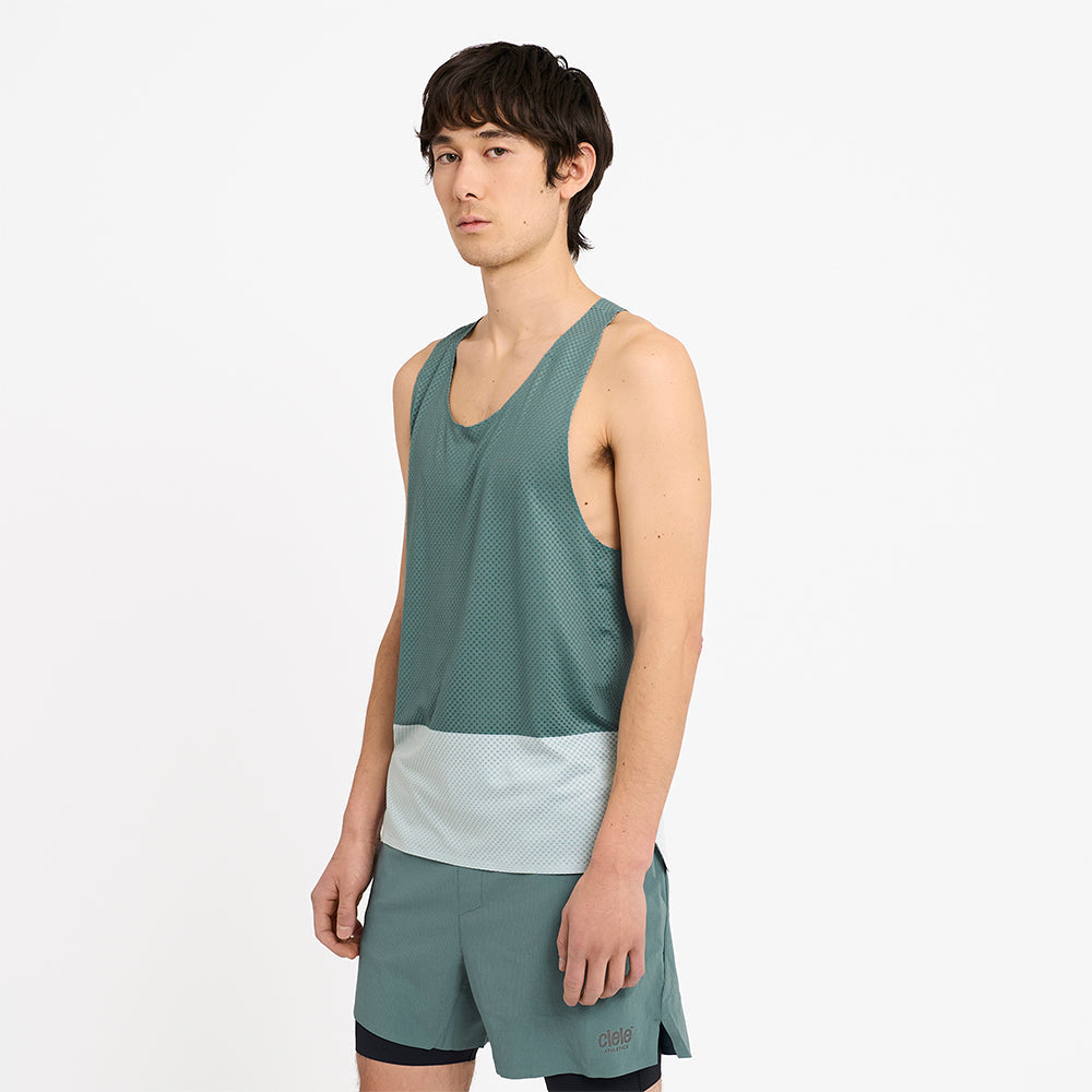 Ciele Athletics M RDSinglet - LE - Turquoise シエルアスレチックス メンズ アールディー シングレット LE ターコイズ