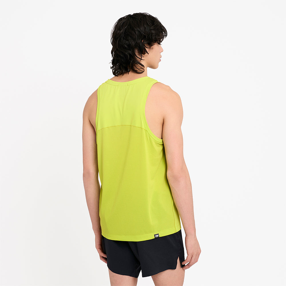 Ciele Athletics M DLYSinglet - Lime Green - MENS シエルアスレチックス エム ディーエルワイシングレット ライムグリーン メンズ