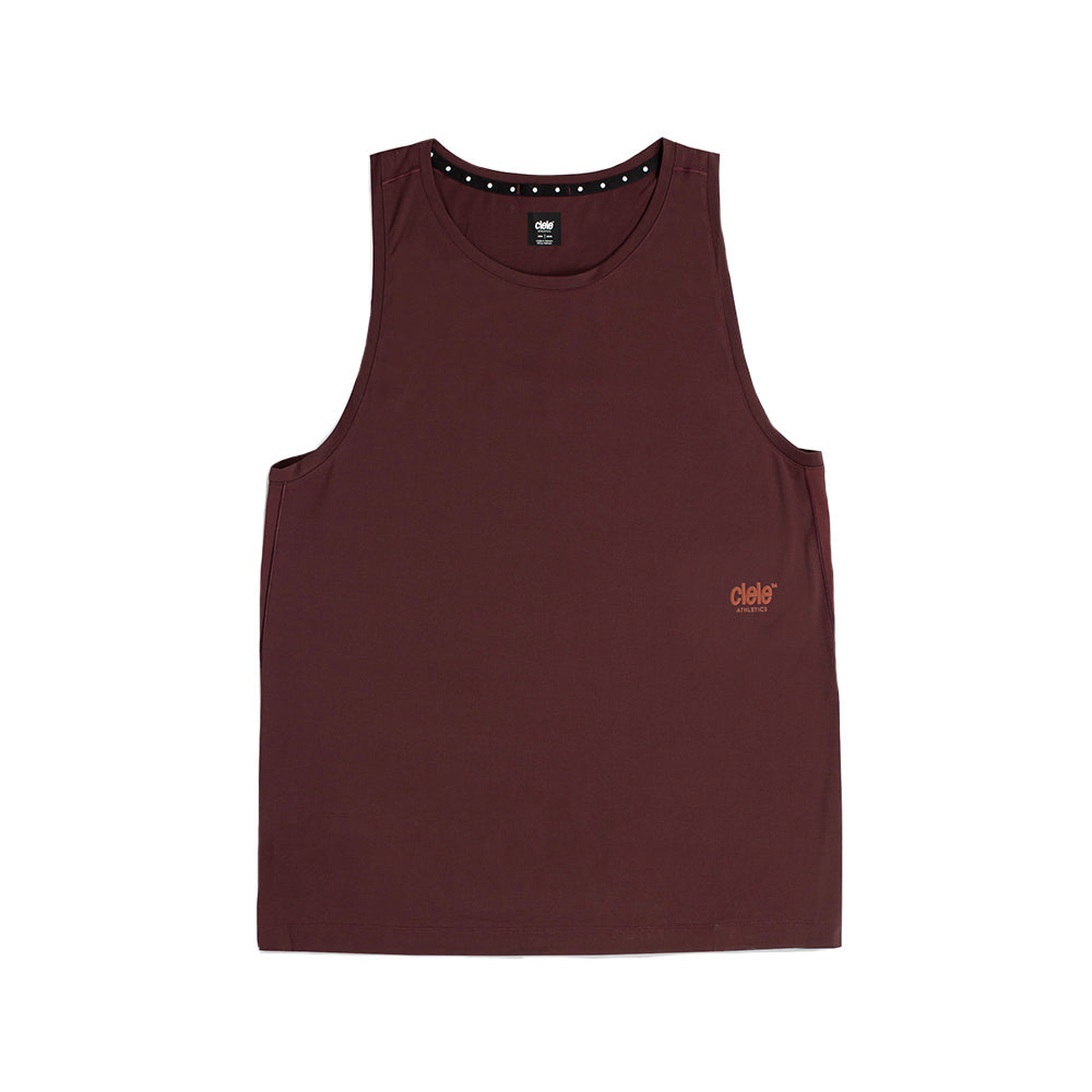 M DLYSinglet - Dark Wine Red - MENS