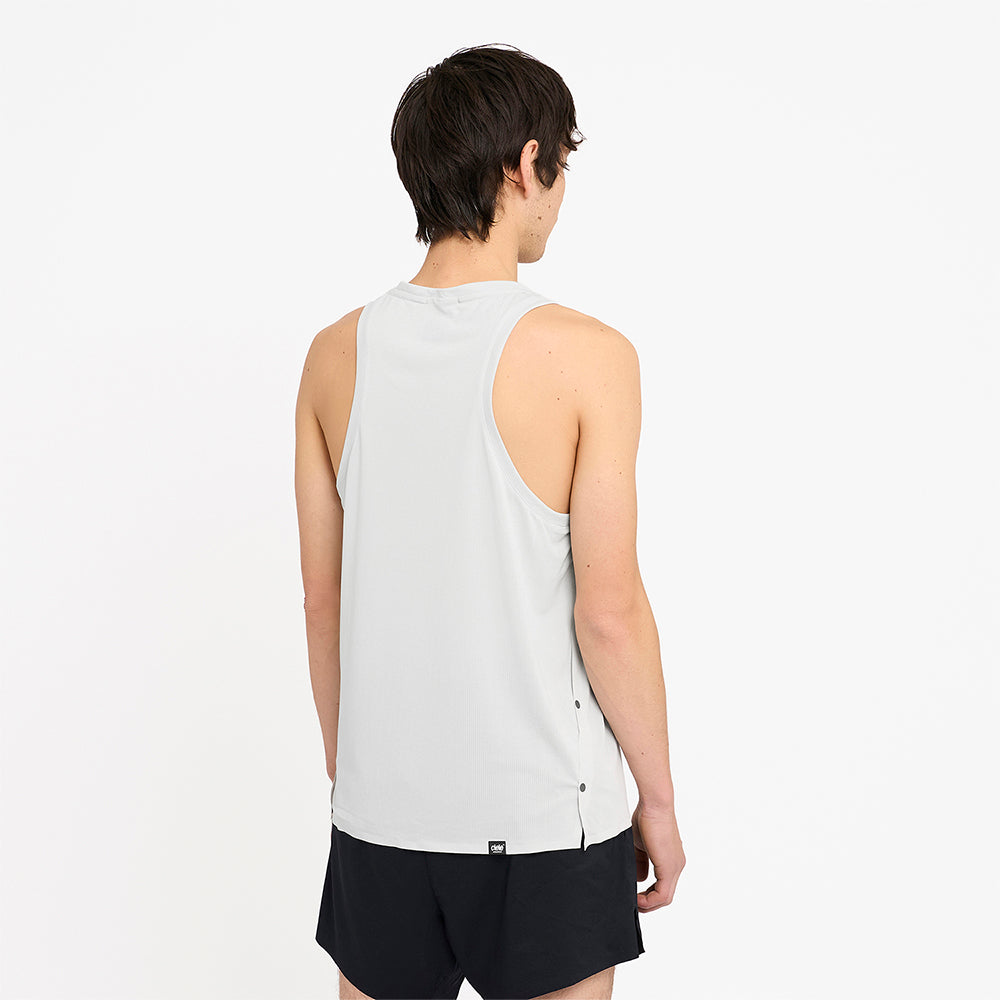 Ciele Athletics M FSTSinglet - Light Grey - MENS シエルアスレチックス エム エフエスティ―シングレット ライトグレー メンズ