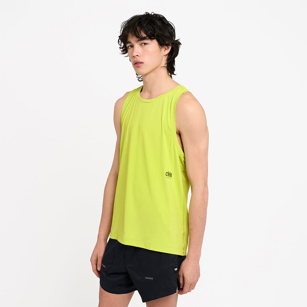 Ciele Athletics M DLYSinglet - Lime Green - MENS シエルアスレチックス エム ディーエルワイシングレット ライムグリーン メンズ