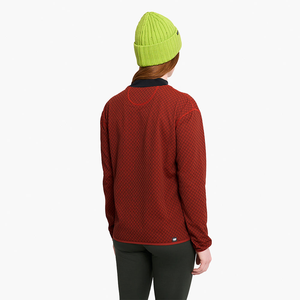 Ciele Athletics U VLVMockneck - Clay - UNISEX シエルアスレチックス ユニセックス ブイエルブイモックネック クレイ