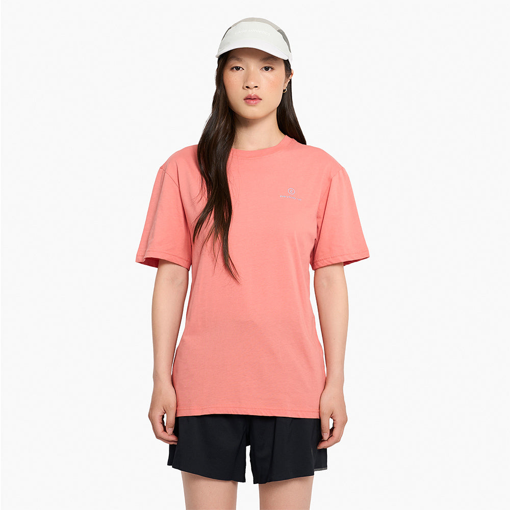 Ciele Athletics U ORTShirt - Everybody Run - Blossom - UNISEX  シエルアスレチックス ユー オーアールティシャツ エブリデイラン ブロッサム ユニセックス