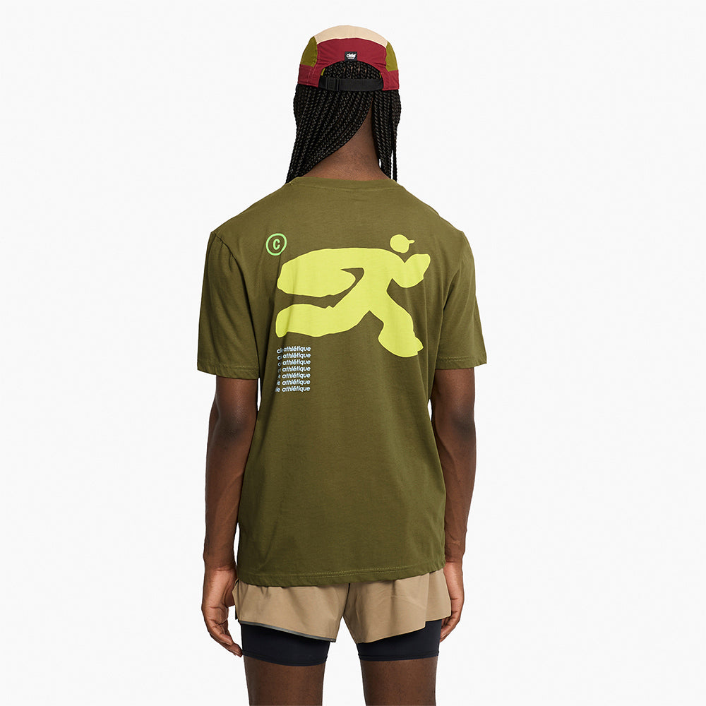 Ciele Athletics U ORTShirt - Ink - Terrain - UNISEX シエルアスレチックス ユー オーアールティシャツ インク トゥルーパー ユニセックス