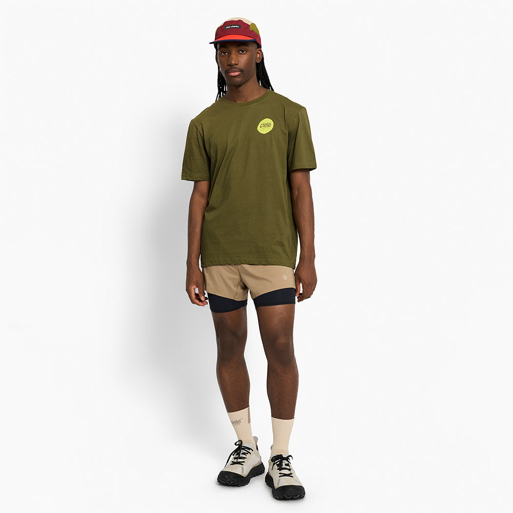 Ciele Athletics U ORTShirt - Ink - Terrain - UNISEX シエルアスレチックス ユー オーアールティシャツ インク トゥルーパー ユニセックス