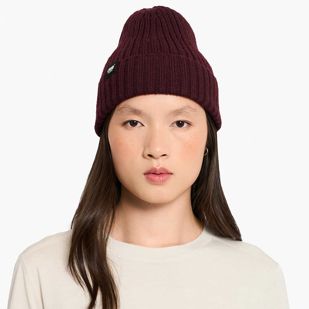 Ciele Athletics VNTBeanie - Crimson Red シエルアスレチックス ブイエヌティービーニー クリムゾンレッド