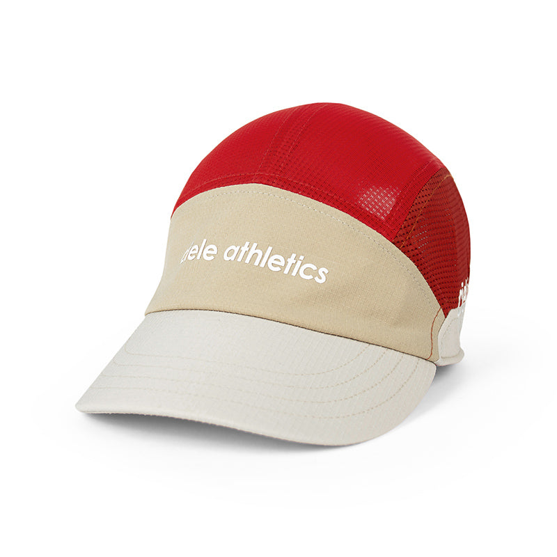 Ciele Athletics FSTCap SC - Field - Iconic SL - Safari/Red  シエルアスレチックス エフエスティーキャップ エスシー フィールド アイコニック エスエル サファリレッド