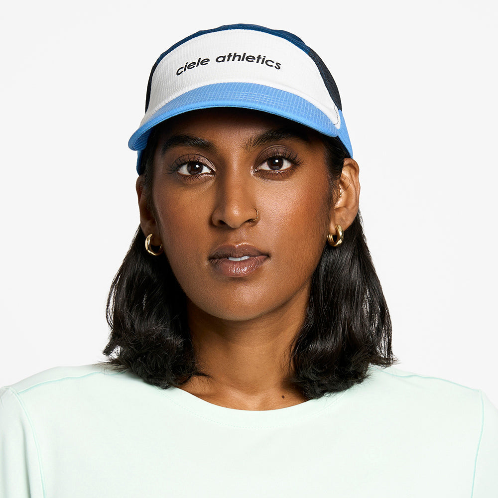 Ciele Athletics FSTCap SC - Field - Iconic SL - White/Cobalt  シエルアスレチックス エフエスティーキャップ エスシー フィールド アイコニック エスエル ホワイトコバルト