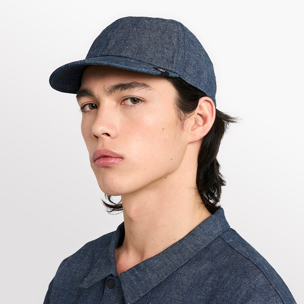 Ciele Athletics CRWCap SC - Short Brim - Denim - LE - Indigo シエルアスレチックス シーアールダブリューキャップ ショートブリム デニム LE インディゴ