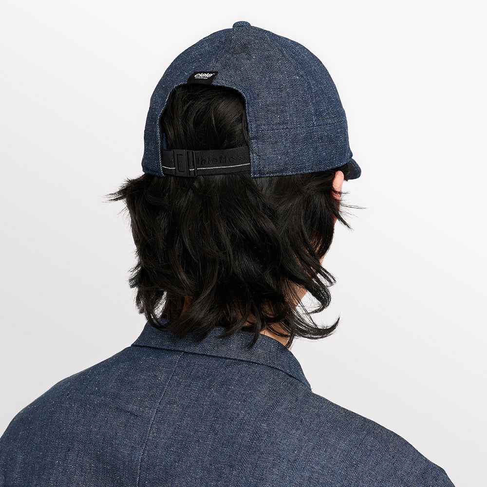 Ciele Athletics CRWCap SC - Short Brim - Denim - LE - Indigo シエルアスレチックス シーアールダブリューキャップ ショートブリム デニム LE インディゴ
