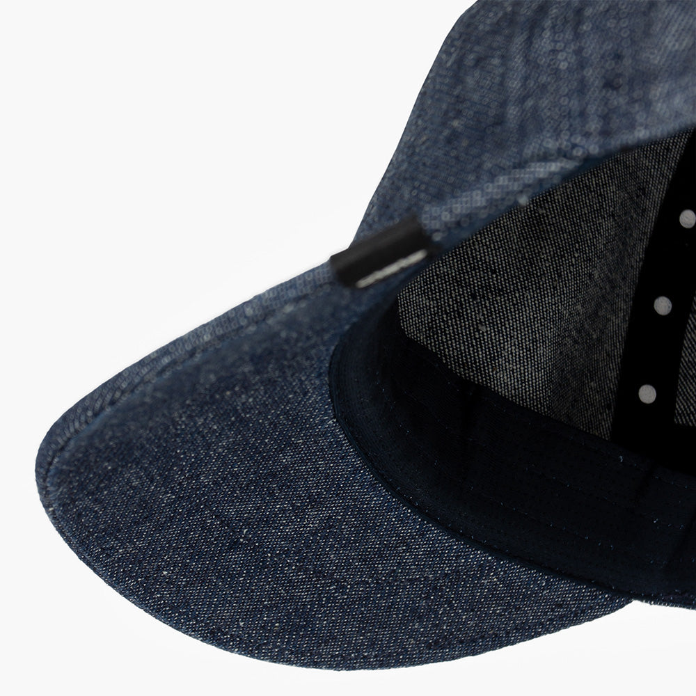 Ciele Athletics CRWCap SC - Short Brim - Denim - LE - Indigo シエルアスレチックス シーアールダブリューキャップ ショートブリム デニム LE インディゴ