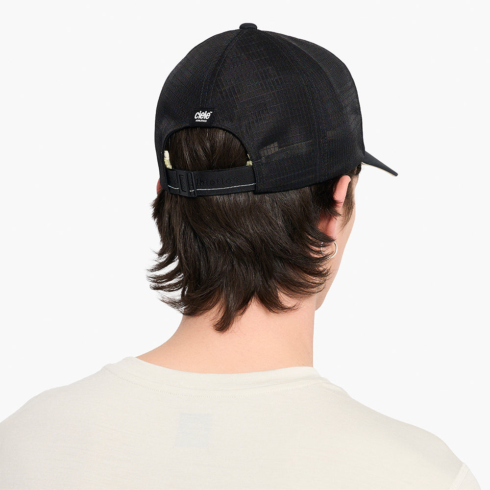 Ciele Athletics TRLCap SC - LE - WMRT - Black シエルアスレチックス ティーアールエルキャップ エスシー エルイー ダブリューエムアールティー ブラック