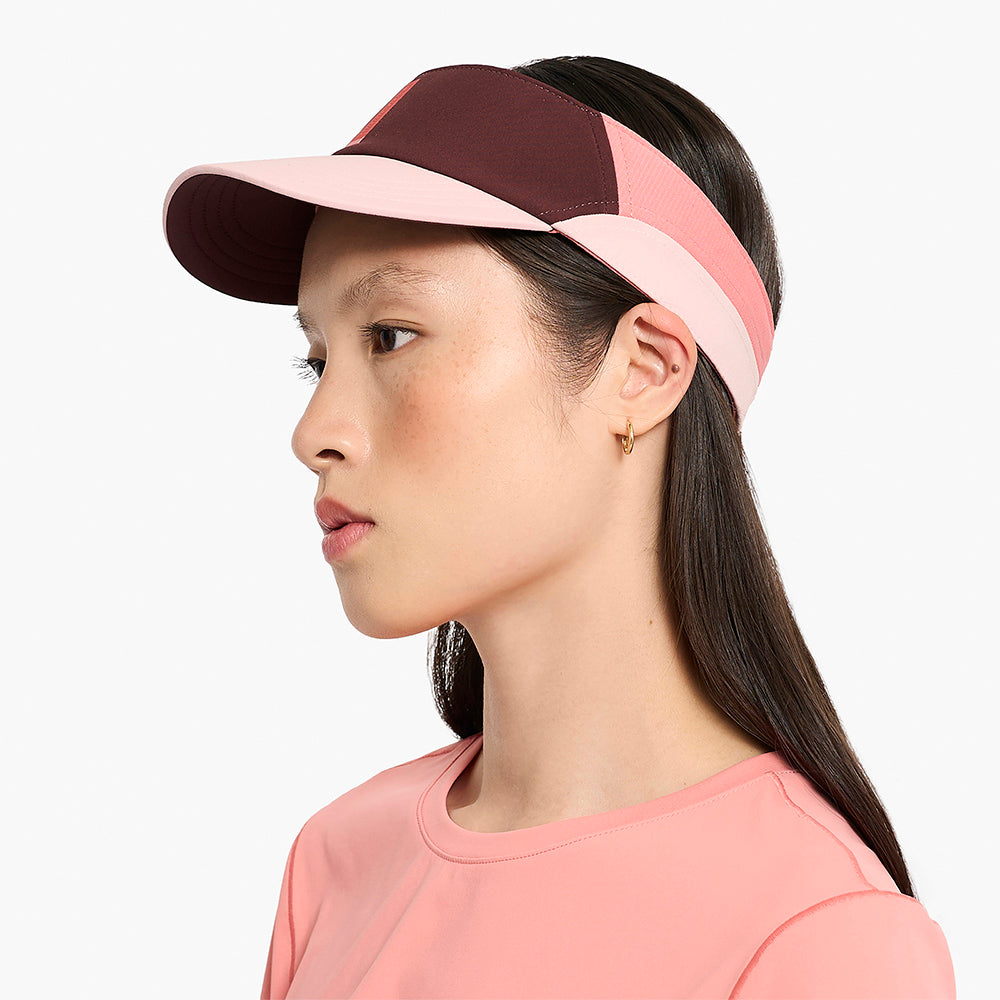 Ciele Athletics FSTVisor SC - Comp - Iconic VC - Dark Wine Red/Blossom  シエルアスレチックス エフエスティーバイザー エスシー コンプ アイコニック ブイシー ダークワインレッド ブロッサム